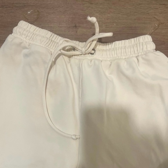 Meshki Cream Drawstring Joggers - Picture 3 of 4